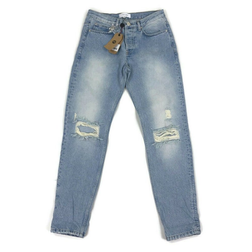 Soulland Mens Jeans Regular Fit "Erik" Distressed